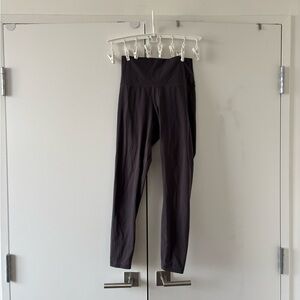 Purple High-Waisted Leggings